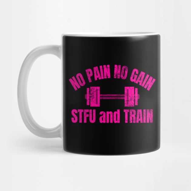 No Pain No Gain by IndiPrintables